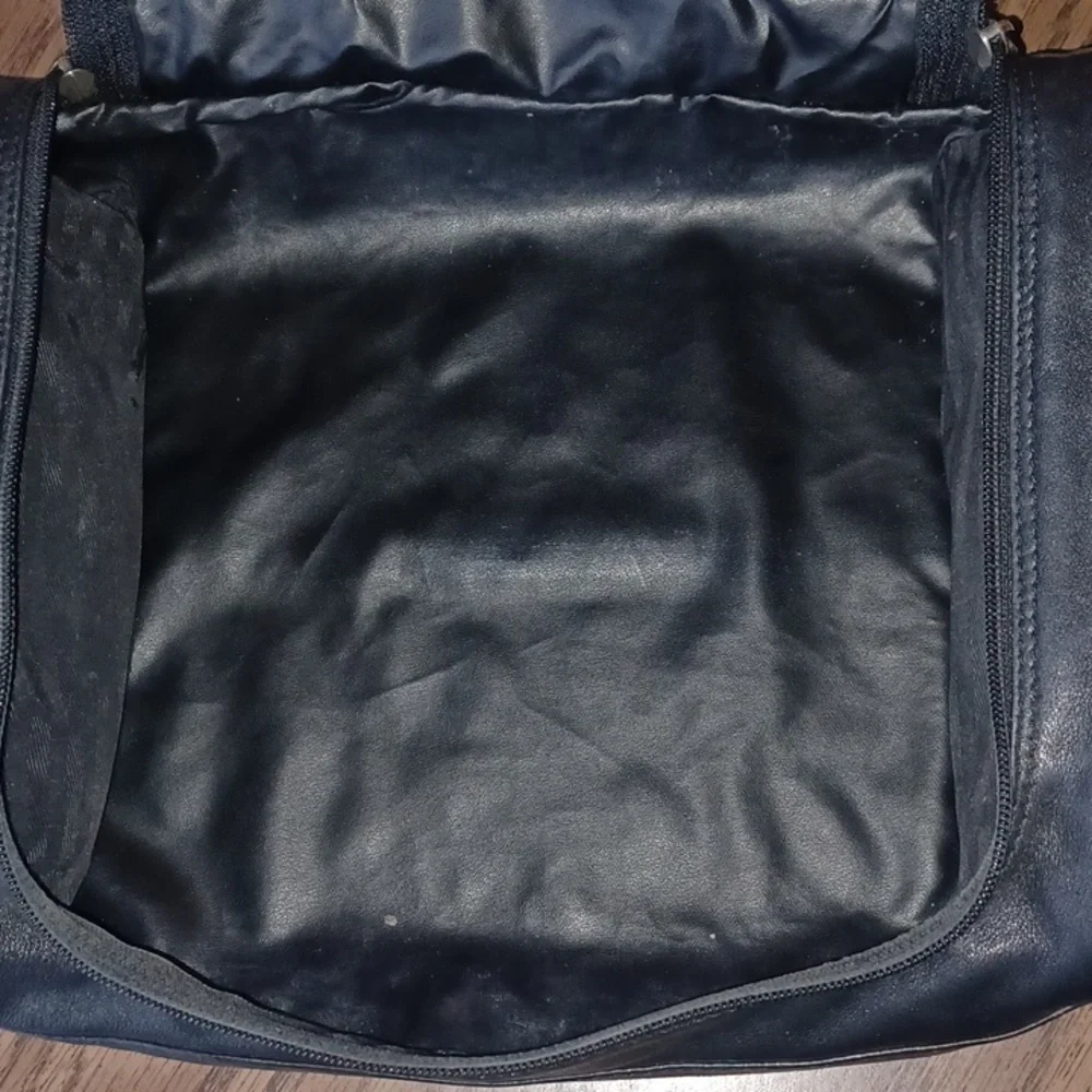 Tumi Vintage Leather Travel Kit, 13x8.5x4